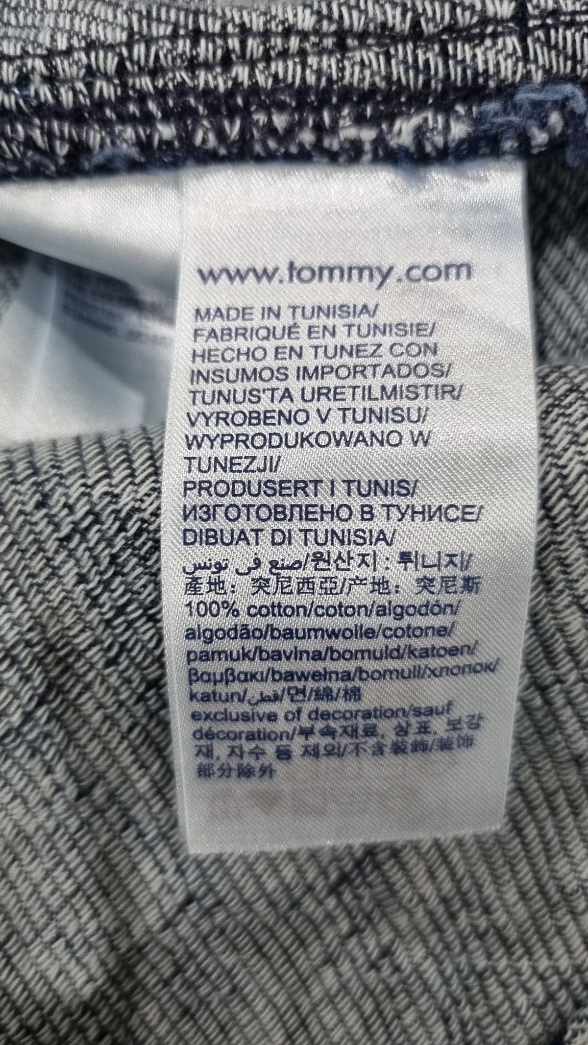 타미힐피거(TOMMY HILFIGER) 데님/트러커 재킷 36
