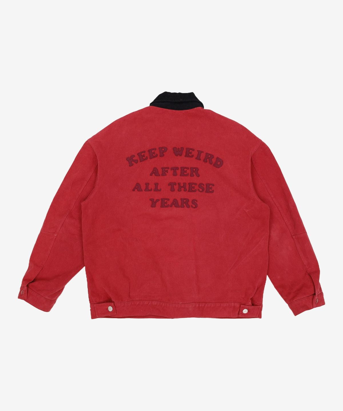 1011갤러리(1011 GALLERY) Gallery Work Jacket - Washed Red 2