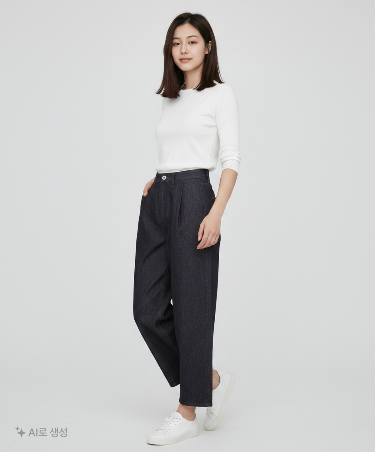 노티아(NOTIA) 청/데님 팬츠 S