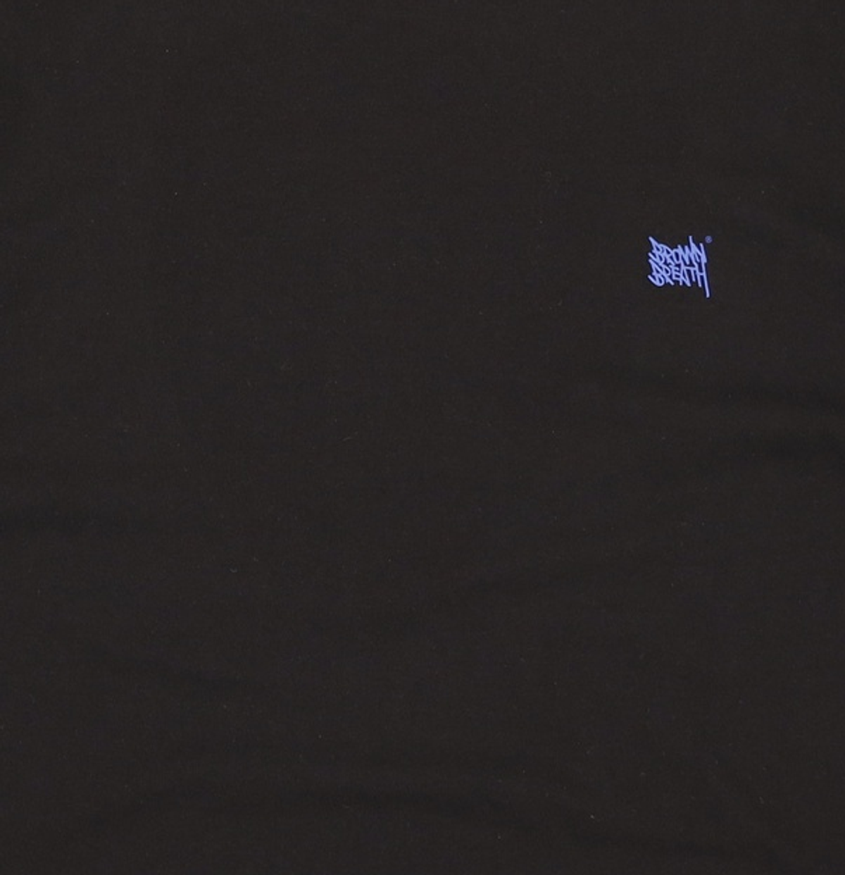 브라운브레스(BROWNBREATH) SPLASH TAG TEE - BLACK XL