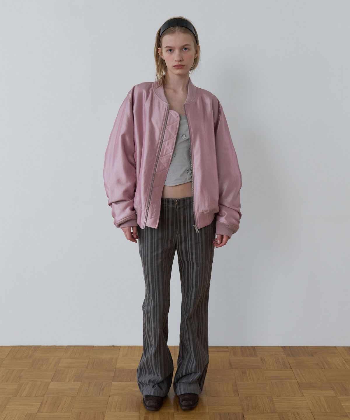 오버듀플레어(OVERDUEFLAIR) CORDUROY BOOTCUT PANTS_MID GREY