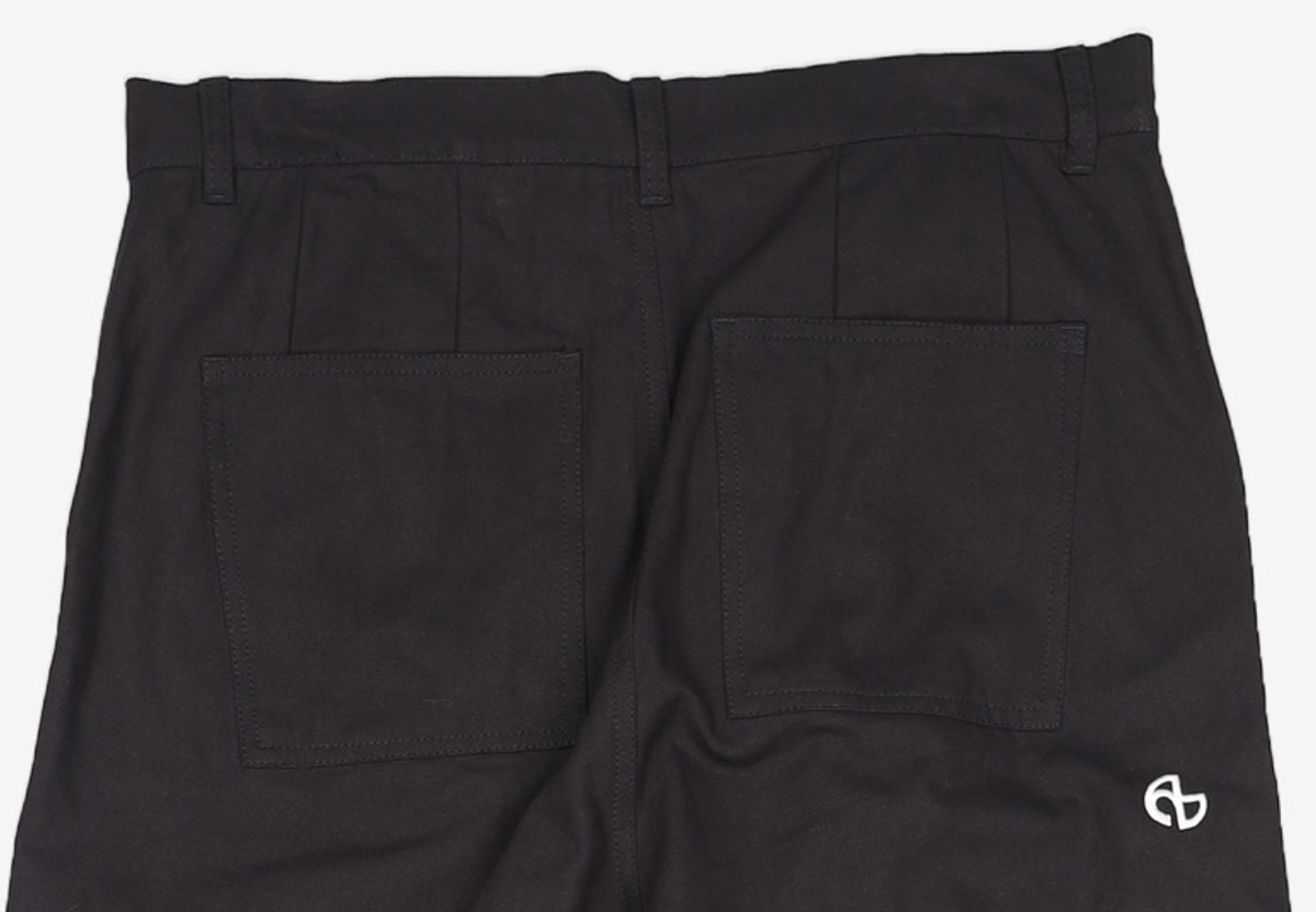 노매뉴얼(NOMANUAL) SYMBOL MULTI CARGO PANTS - BLACK 86