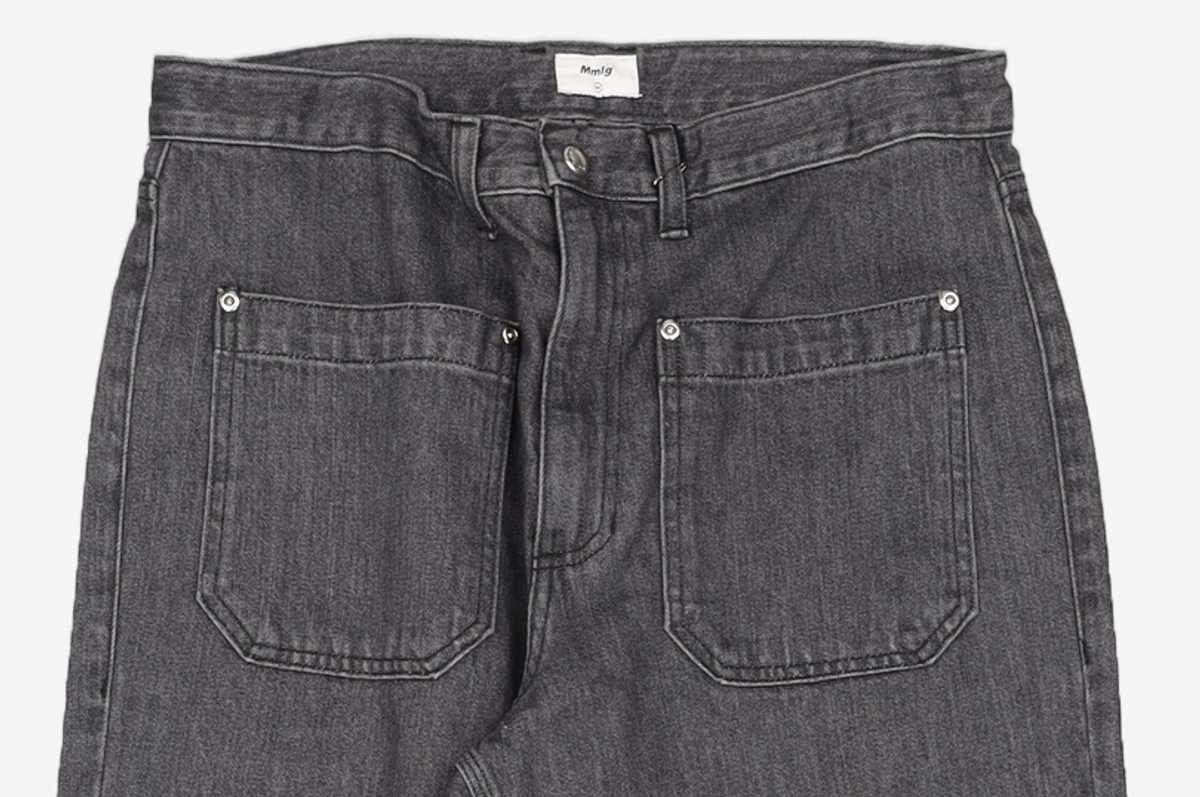 엠엠엘지(MMLG) [Mmlg] 3 THREADS JEANS (WASHED BLACK) M