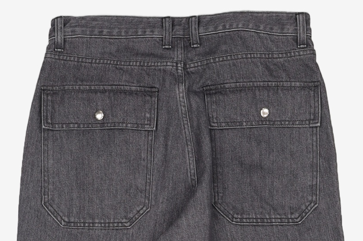 엠엠엘지(MMLG) [Mmlg] 3 THREADS JEANS (WASHED BLACK) M