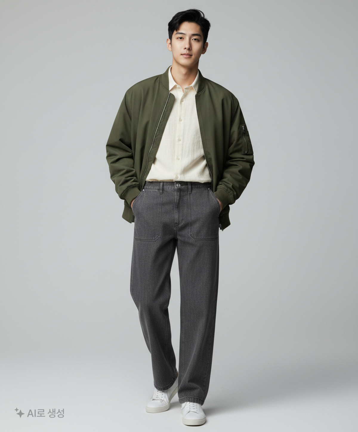 엠엠엘지(MMLG) [Mmlg] 3 THREADS JEANS (WASHED BLACK) M