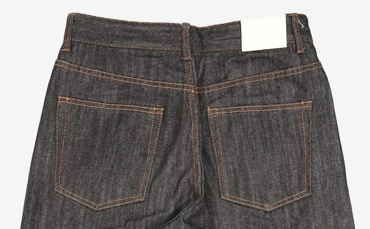 메종미네드(MAISON MINED) SWELL WIDE DENIM PANTS INDIGO 48