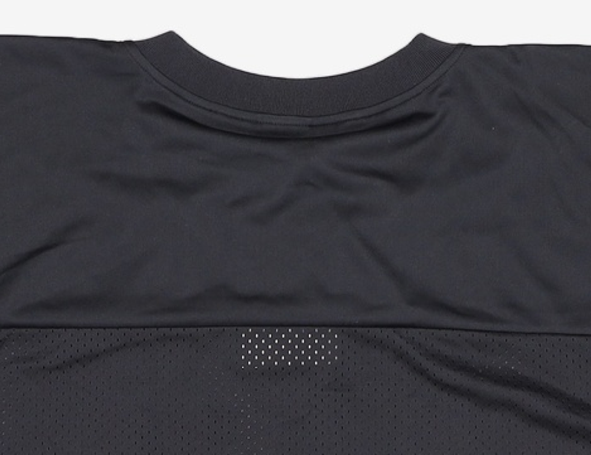 챔피온(CHAMPION) [ASIA] 메쉬소재 풋볼 티셔츠 (BLACK) CKTS3E012BK XL