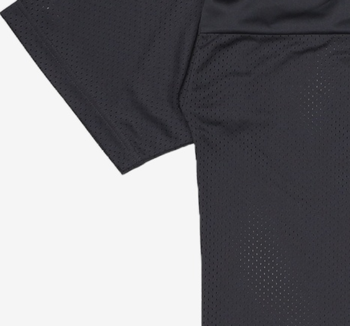 챔피온(CHAMPION) [ASIA] 메쉬소재 풋볼 티셔츠 (BLACK) CKTS3E012BK XL