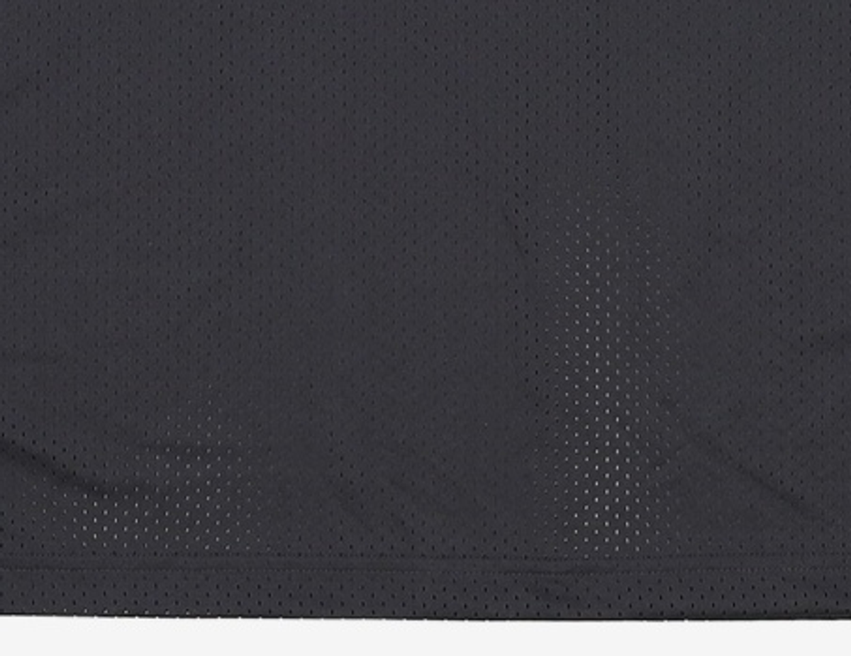 챔피온(CHAMPION) [ASIA] 메쉬소재 풋볼 티셔츠 (BLACK) CKTS3E012BK XL