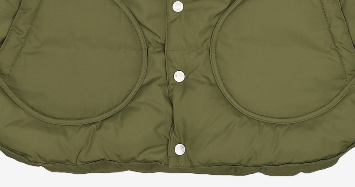프리즘웍스(FRIZMWORKS) MOUNTAIN DOWN VEST _ OLIVE M