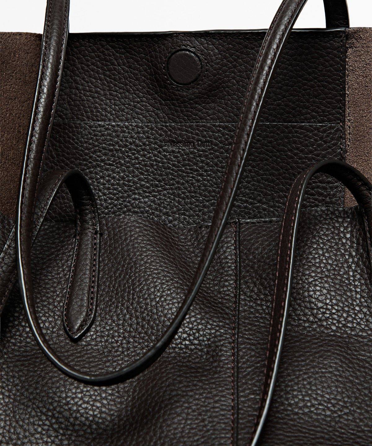 마시모두띠(MASSIMO DUTTI) 나파 레더 라지 토트백
