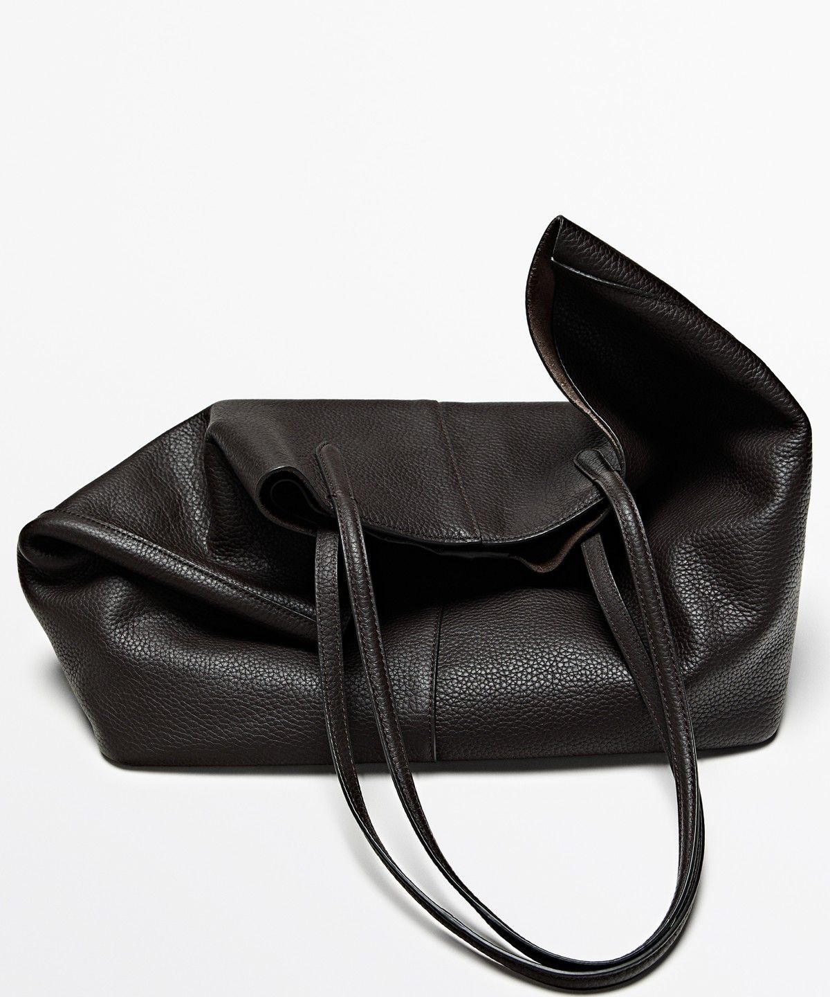 마시모두띠(MASSIMO DUTTI) 나파 레더 라지 토트백