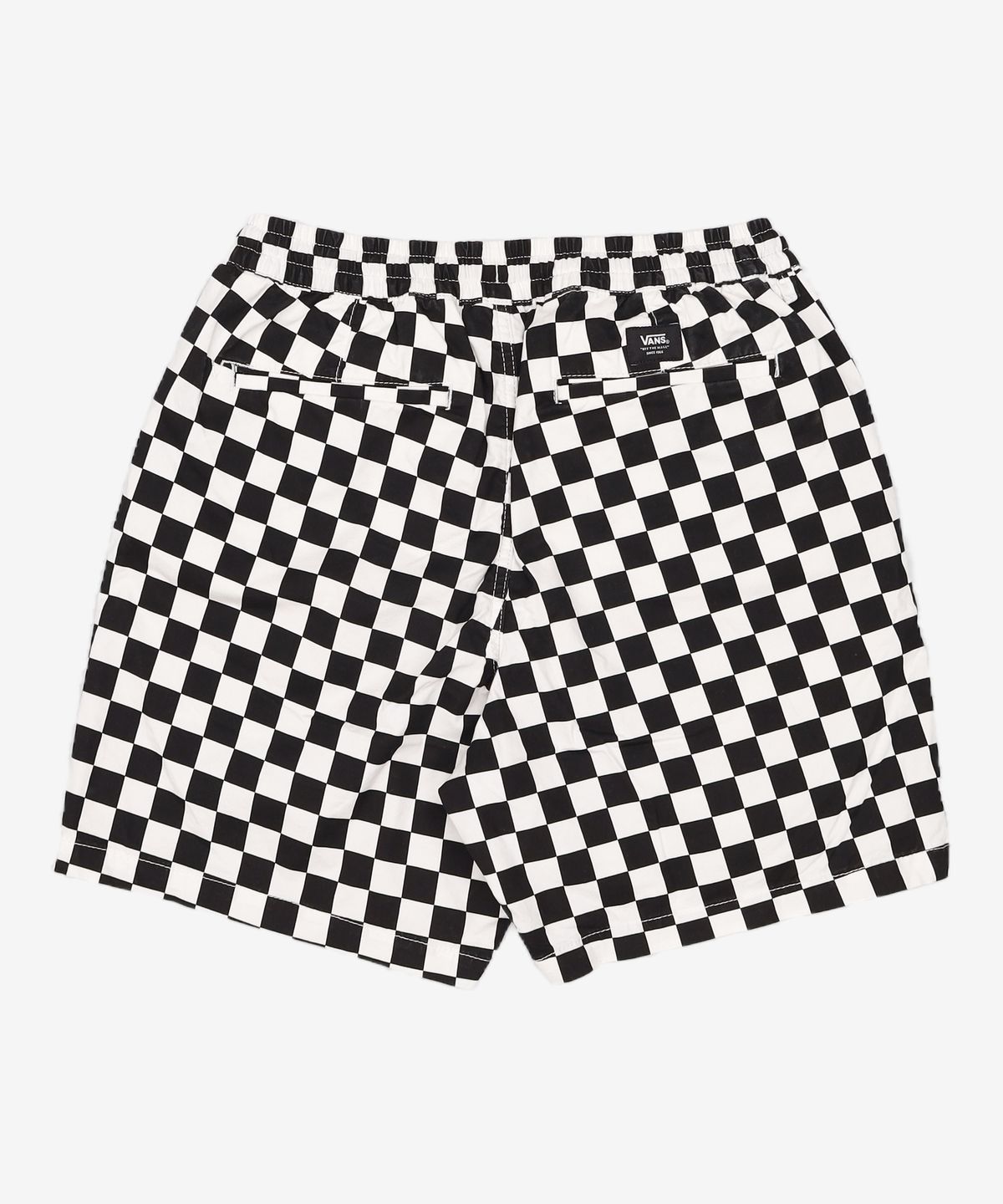 반스(VANS) 레인지 릴렉스드 엘라스틱 쇼츠 - 체커보드 / VN0A5FKD7051 S