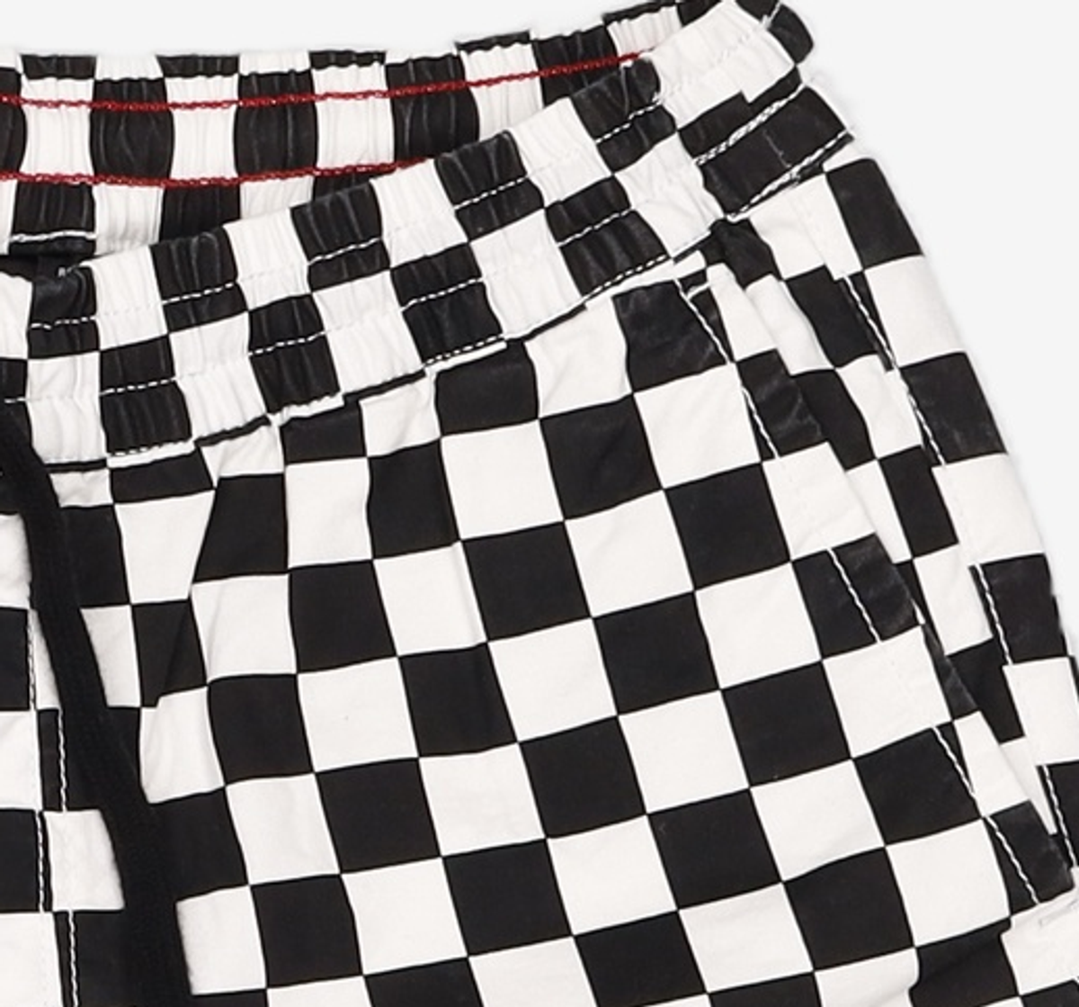 반스(VANS) 레인지 릴렉스드 엘라스틱 쇼츠 - 체커보드 / VN0A5FKD7051 S