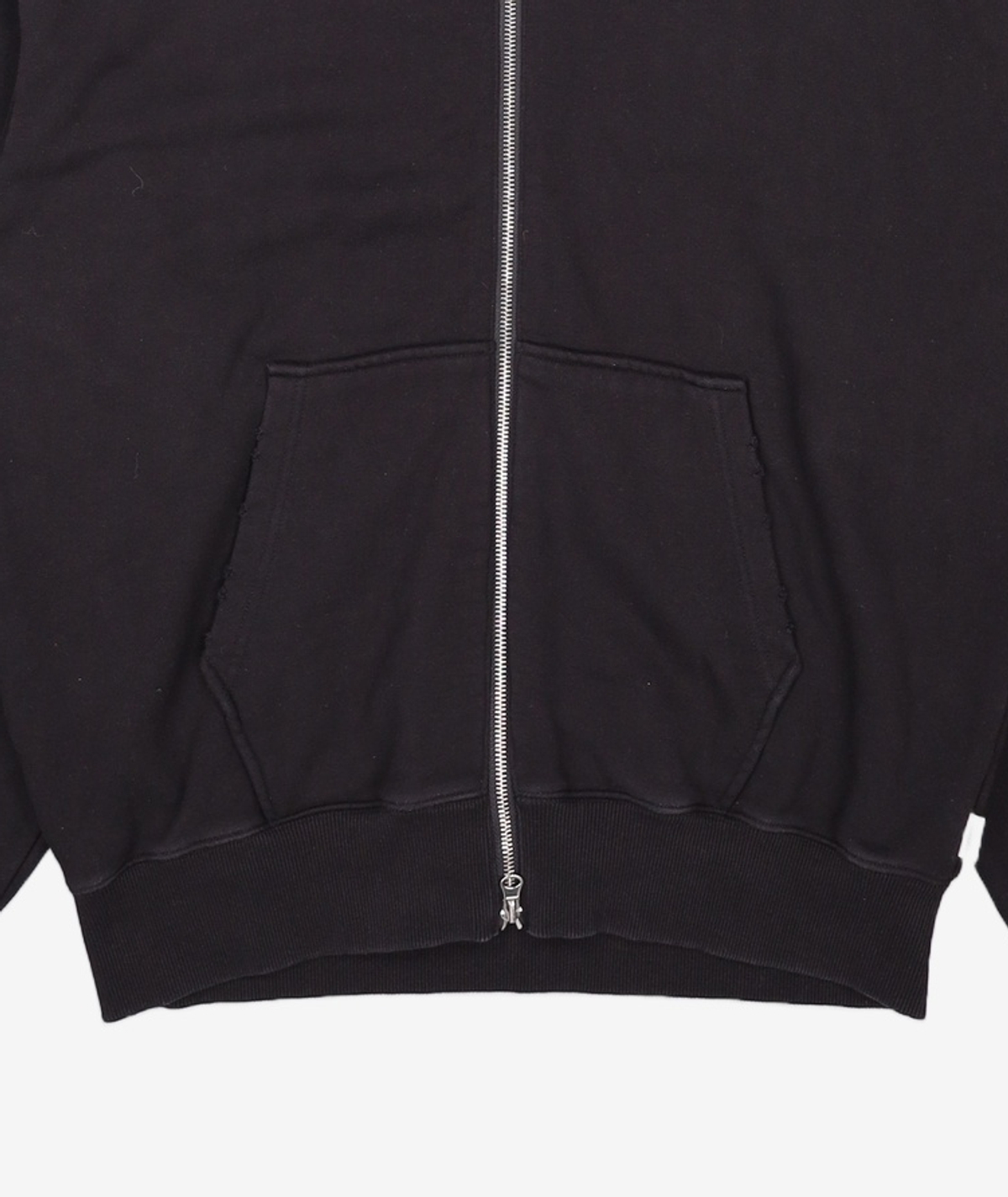 유희(YOUHEE) HOME GRAPHIC HOOD ZIP-UP BLACK FREE
