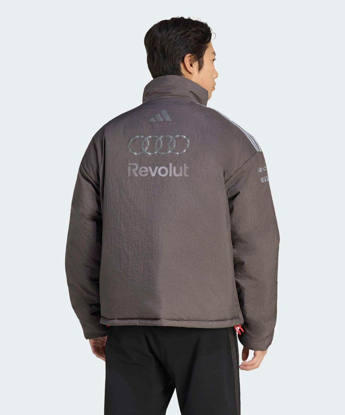 아디다스(ADIDAS) 아우디 REVOLUT F1 팀 엔지니어 & 마케팅 패딩 재킷 - 그레이 / KF8536