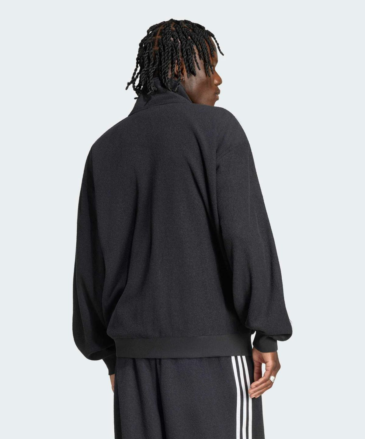 아디다스(ADIDAS) 부클 트랙탑 - 블랙 / LC8150