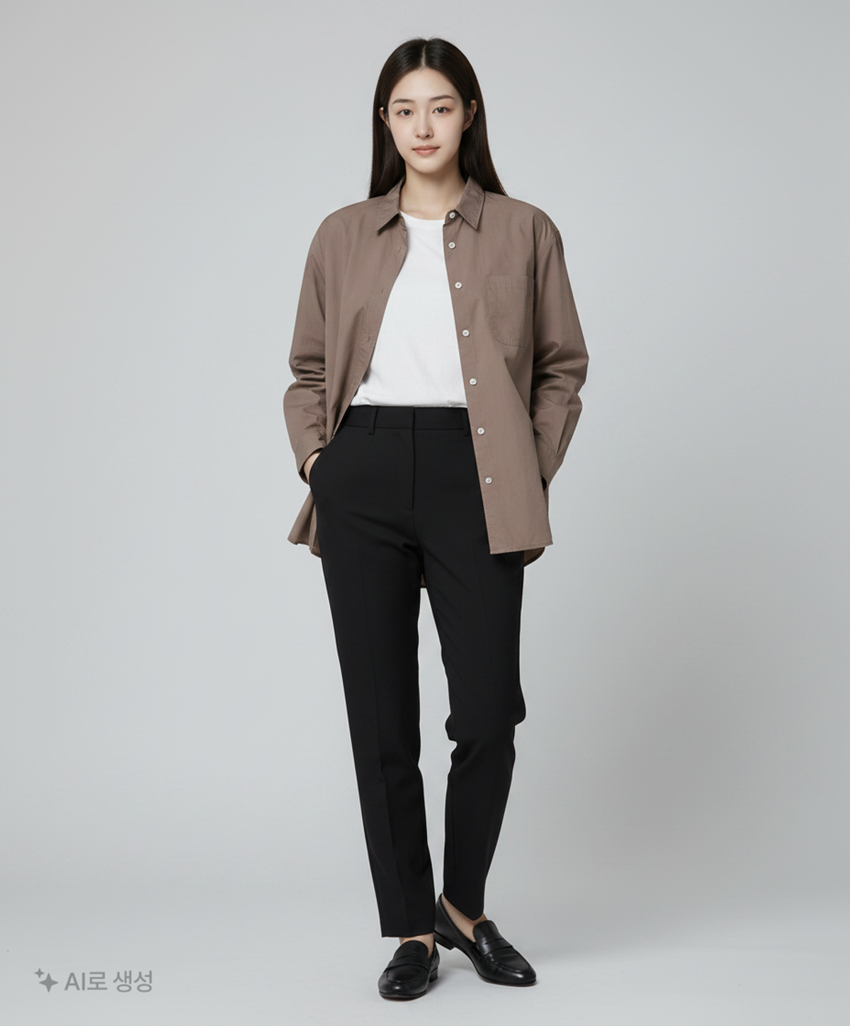 토마스모어(THOMASMORE) 캐주얼 셔츠 L