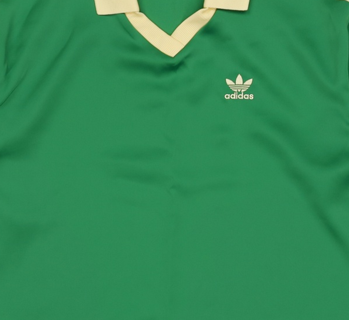 아디다스(ADIDAS) 3S 새틴 긴팔 티 - 그린 / IR6102 XS