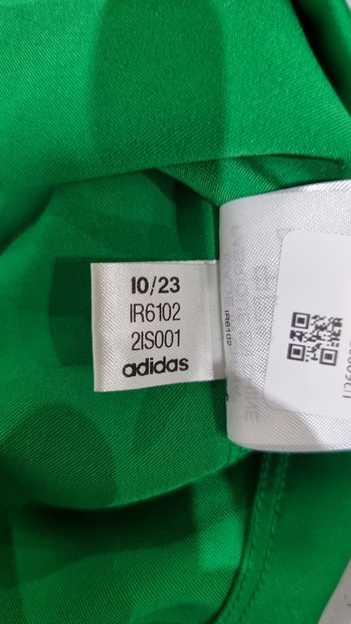 아디다스(ADIDAS) 3S 새틴 긴팔 티 - 그린 / IR6102 XS