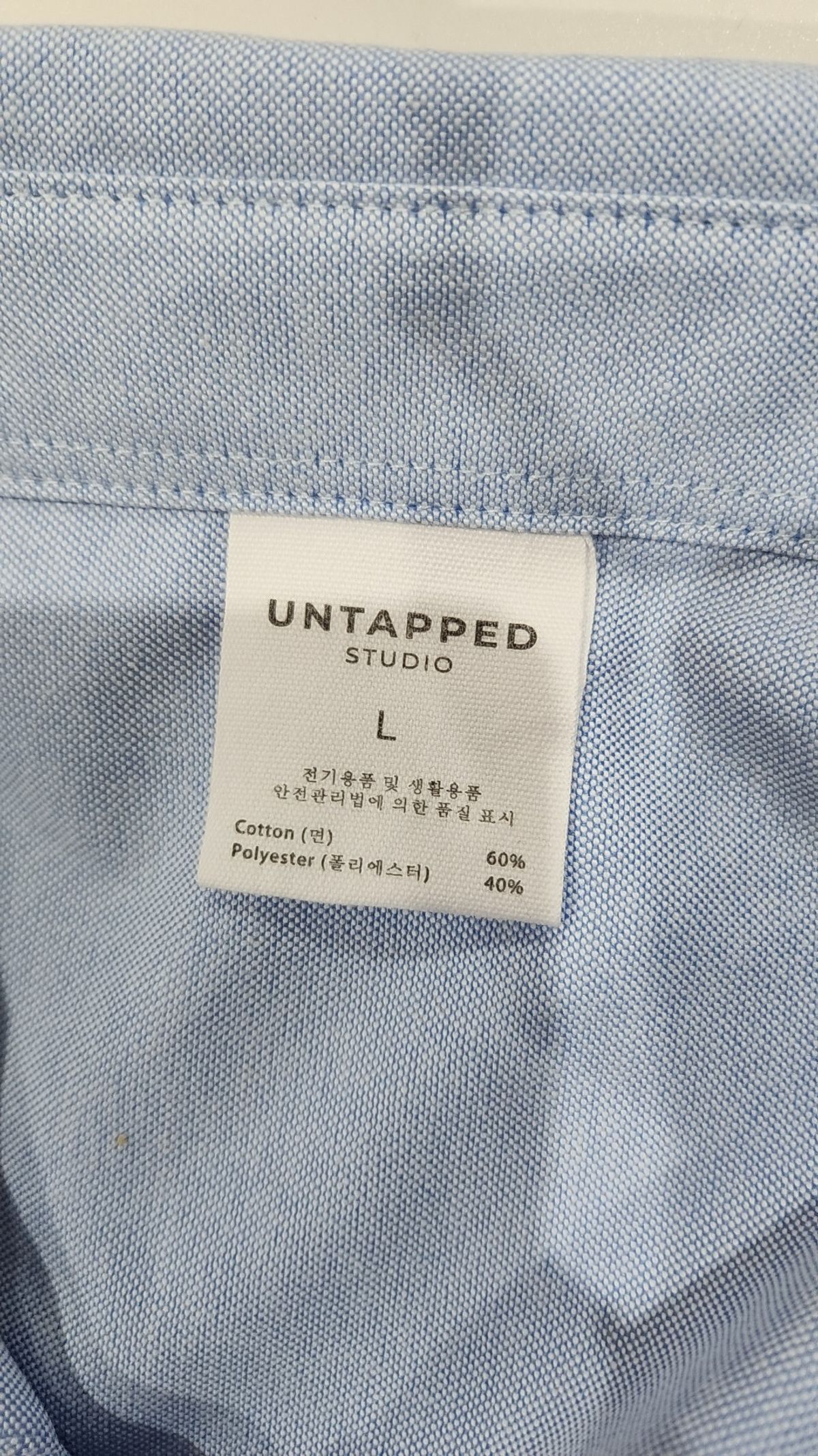 언탭트 스튜디오(UNTAPPED STUDIO) 캐주얼 셔츠 L