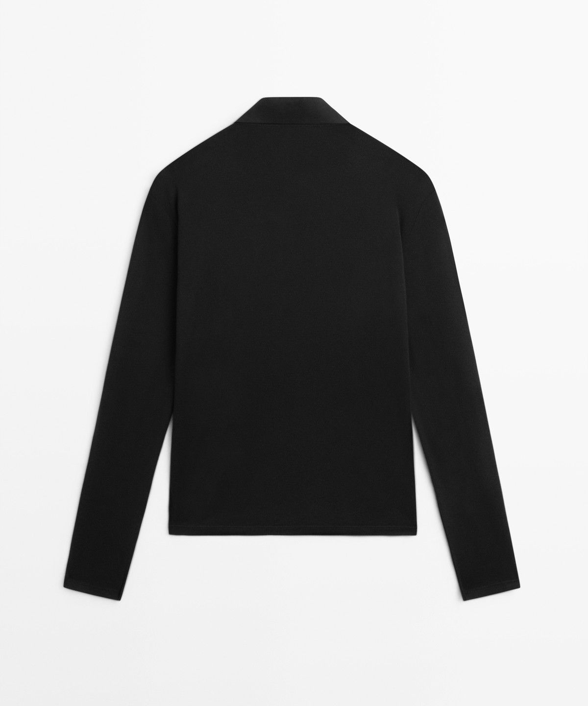 마시모두띠(MASSIMO DUTTI) 울 긴소매 폴로셔츠