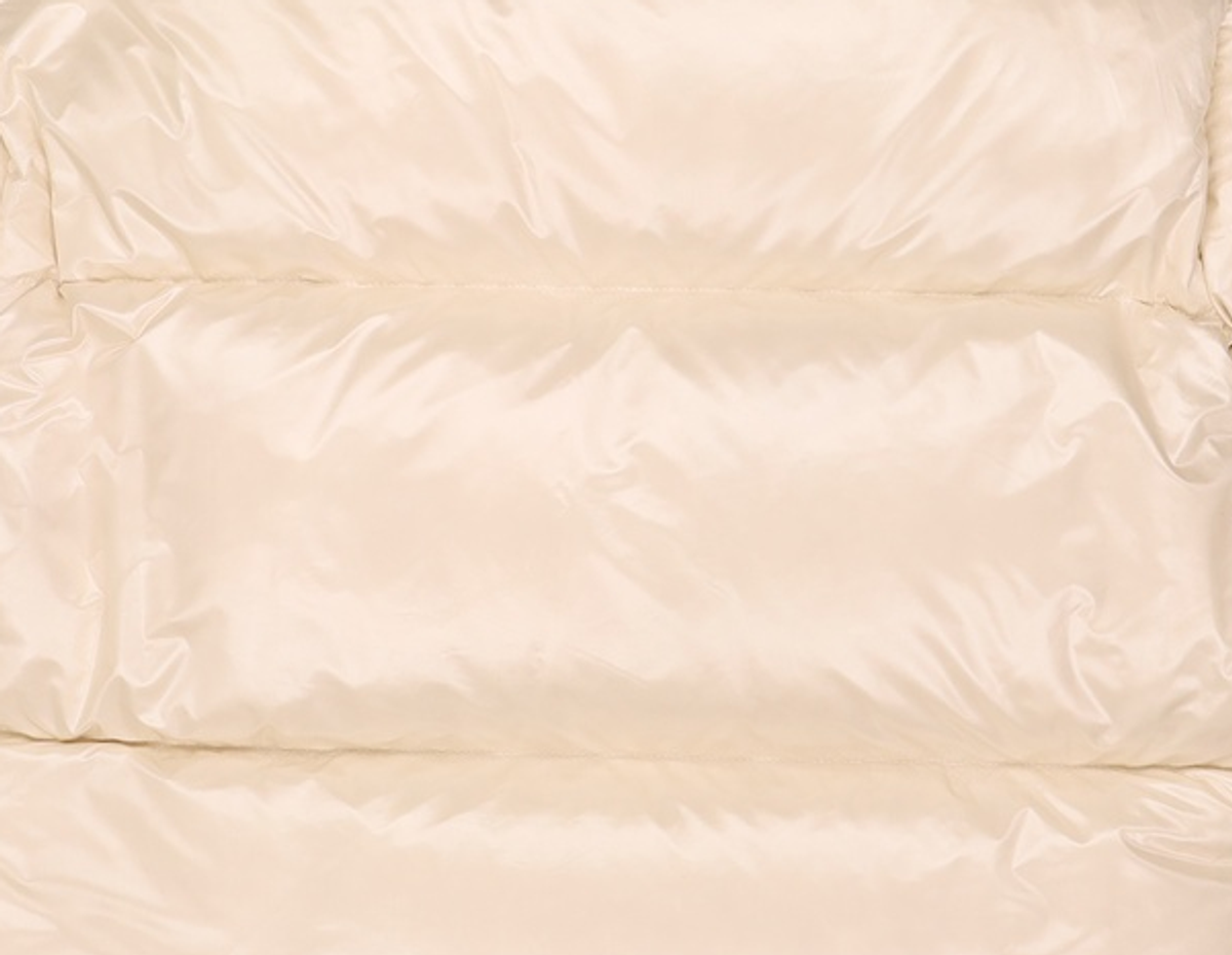 마리떼 프랑소와 저버(MARITHÉ + FRANҪOIS GIRBAUD) W GLOSSY DUCK DOWN CROP PUFFER ivory S