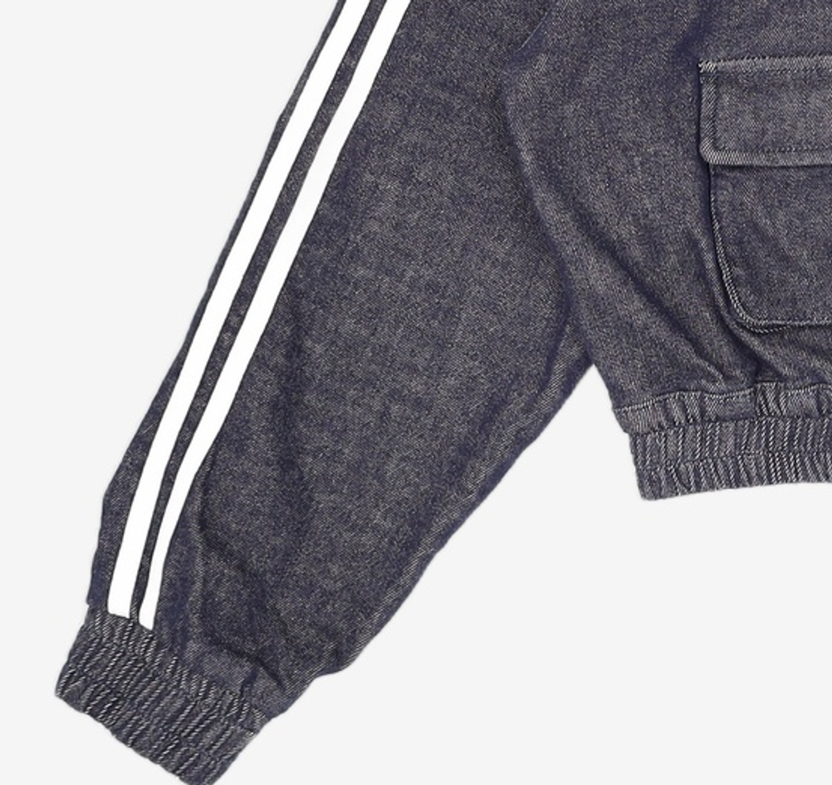 엔디와이(NDY) [NERDY X CCWC] WS DENIM TRACK TOP NAVY FREE