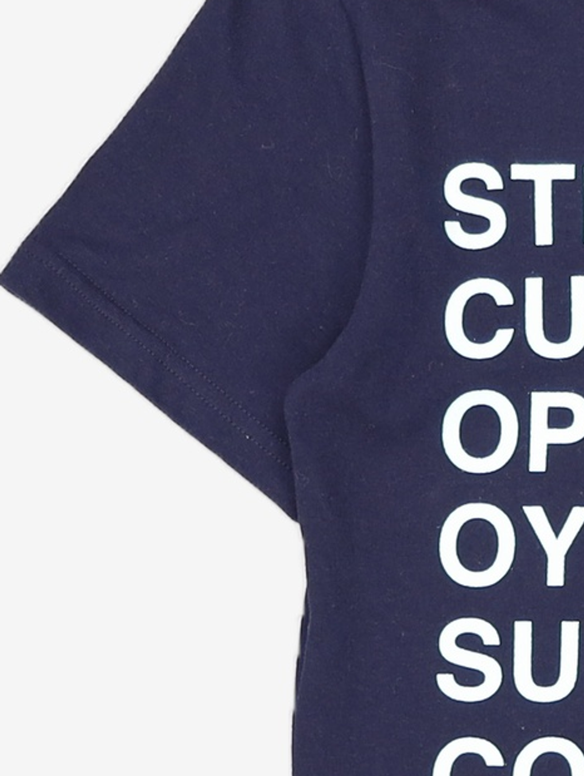 오픈야드(오와이)(OPENYARD(OY)) BOLD LETTERS TEE - BLACK (Ver.2) S