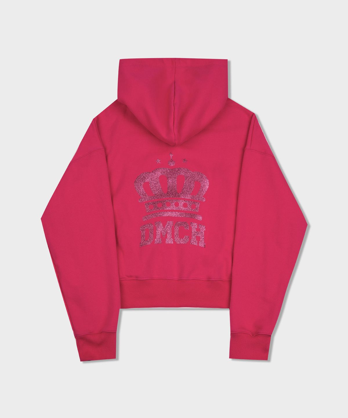 디망쉬(dimanche) Crown Logo Hoodie (pink)