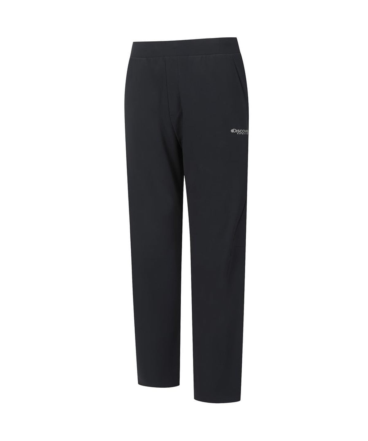 디스커버리 익스페디션(DISCOVERY EXPEDITION) 남성 엑티브 트리코트 본딩 트레이닝 테이퍼드 팬츠 (BLACK)