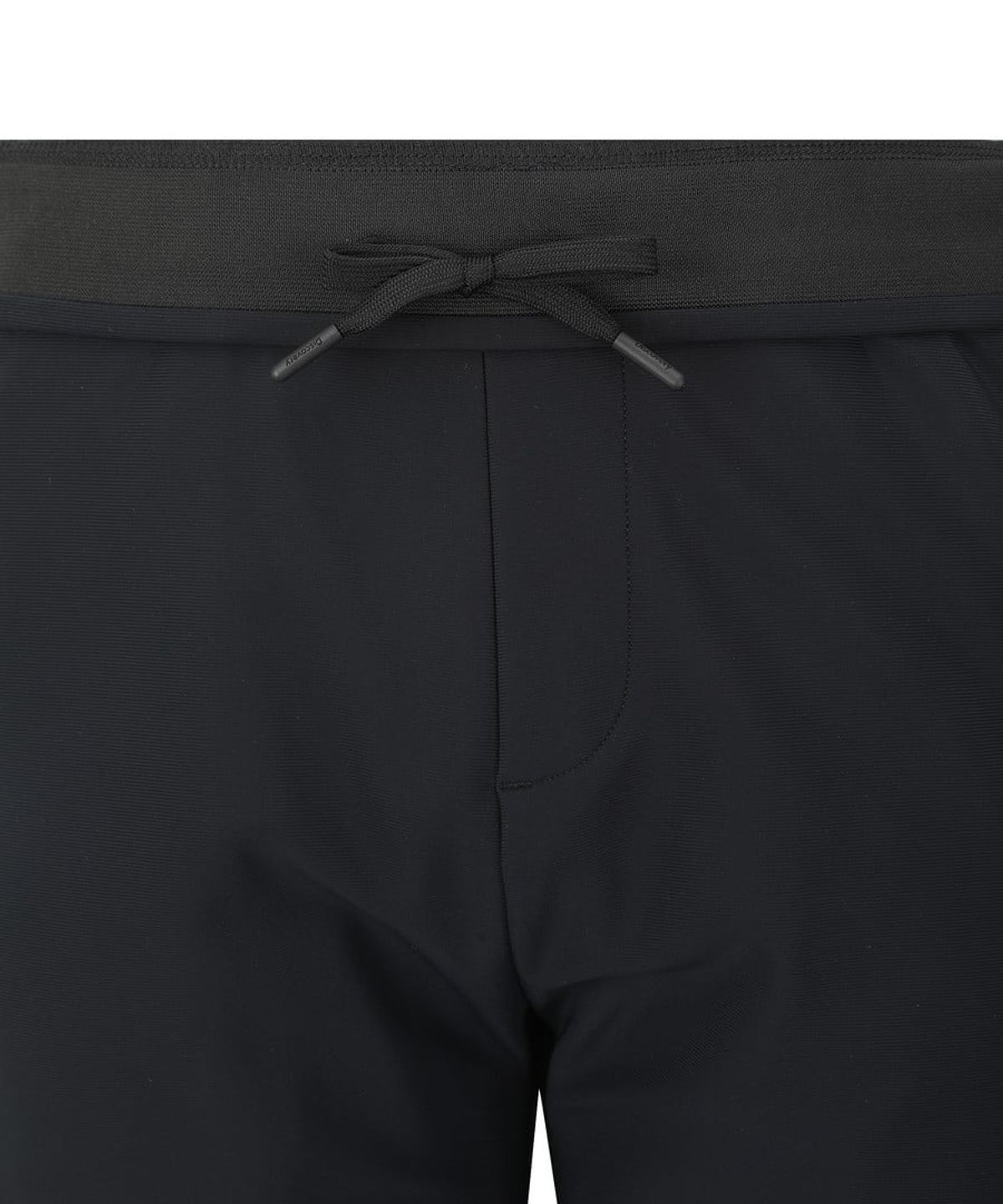 디스커버리 익스페디션(DISCOVERY EXPEDITION) 남성 엑티브 트리코트 본딩 트레이닝 테이퍼드 팬츠 (BLACK)