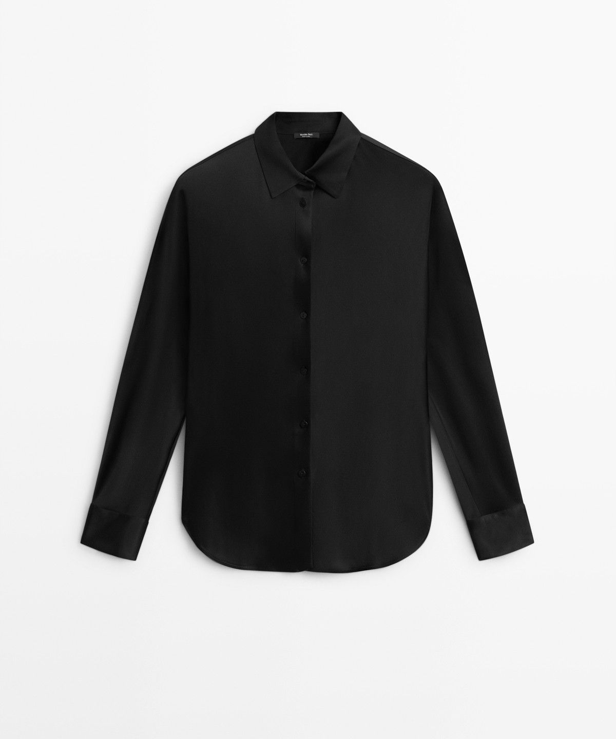 마시모두띠(MASSIMO DUTTI) 플루이드 새틴 셔츠