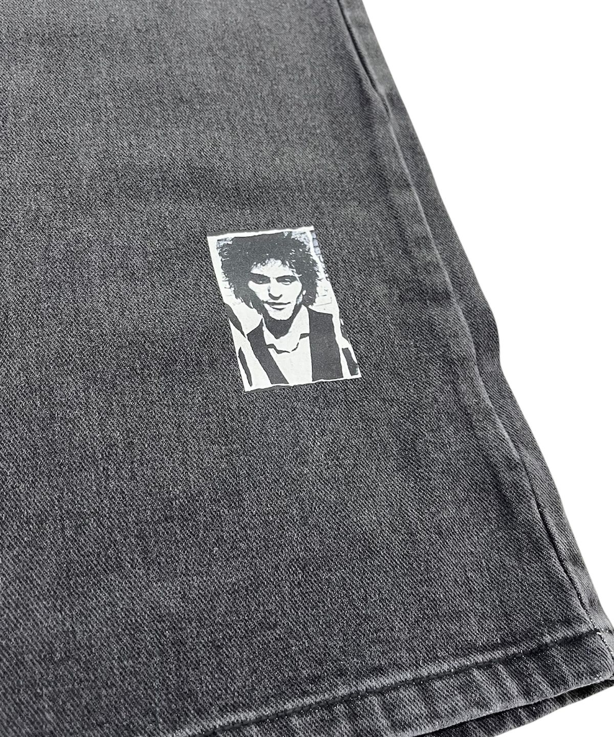 스케이터락(SK8ER ROCK) Lost Archive Black Wide Jeans (Washed Black)