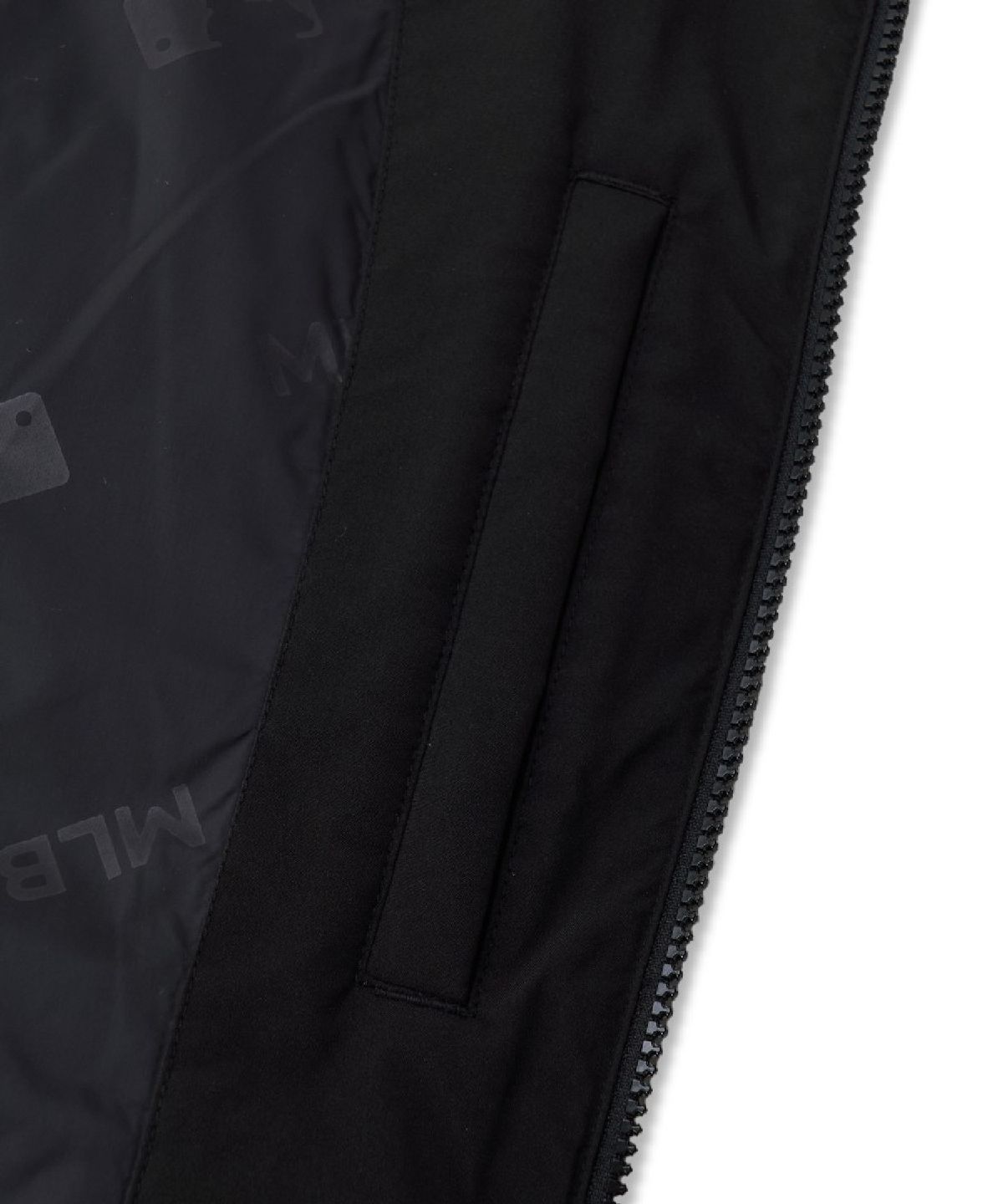 엠엘비(MLB) 베이직 커브패딩 NY (Black)