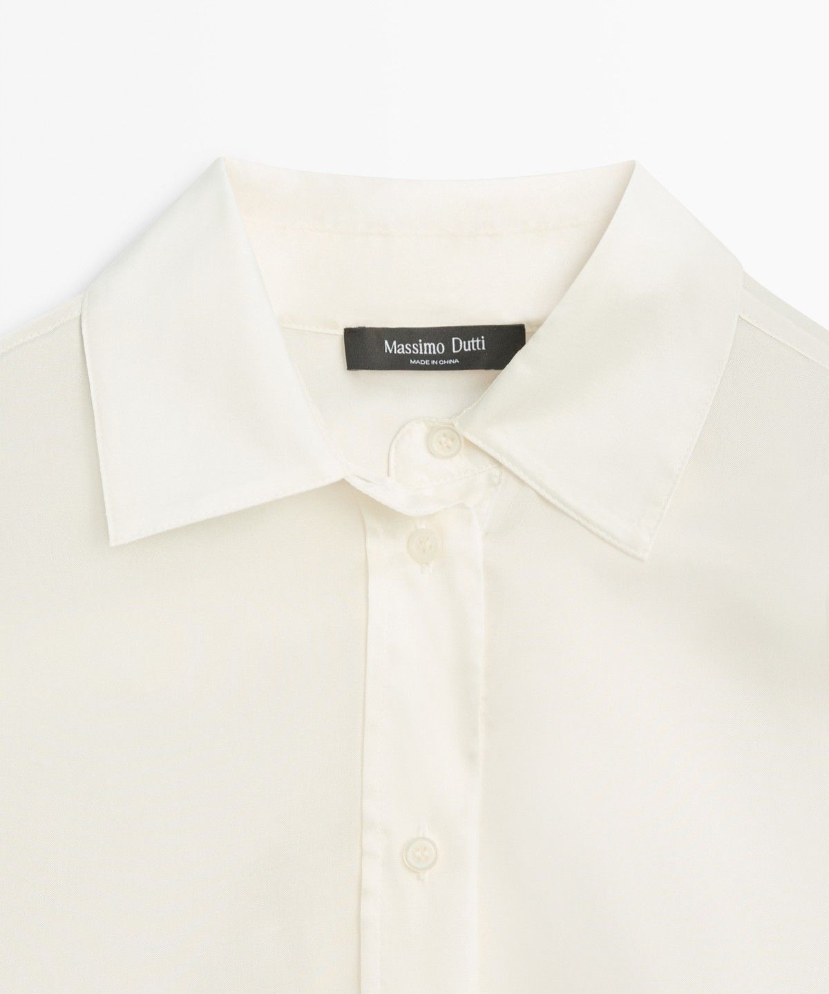 마시모두띠(MASSIMO DUTTI) 오버사이즈 플루이드 셔츠