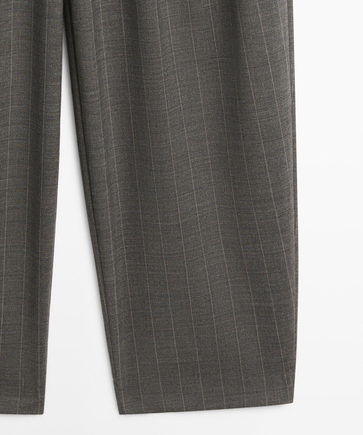 마시모두띠(MASSIMO DUTTI) 캐롯 핏 핀스트라이프 팬츠