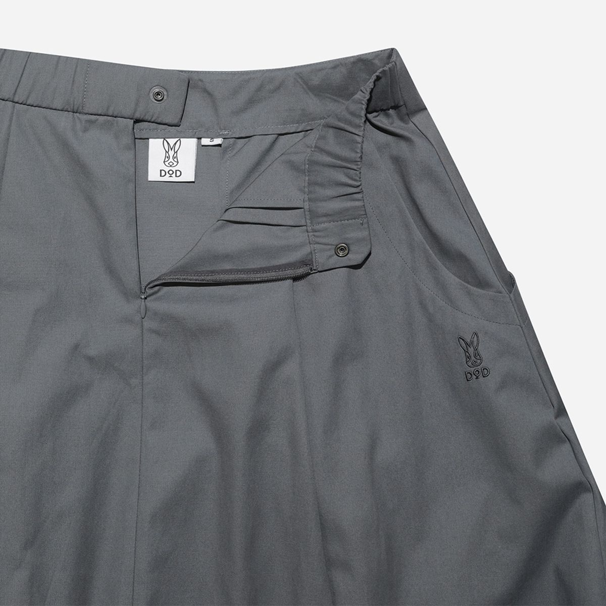 디오디(DOD) 여성) 코트니 플레어 스커트(CHARCOAL)