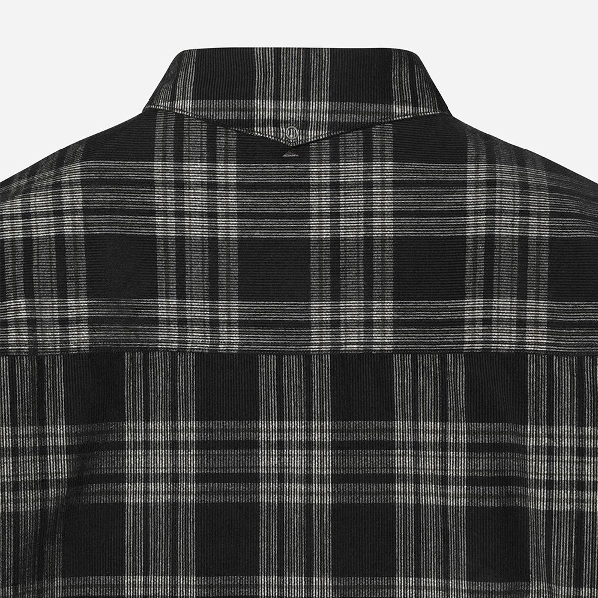 디오디(DOD) 코듀로이 체크 셔츠(BLACK)