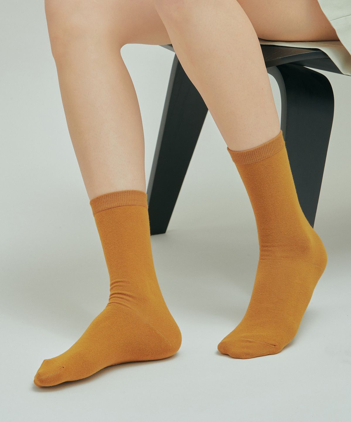 삭스타즈(SOCKSTAZ) STB000 컬러 플레인 크루 양말 (16 Colors)