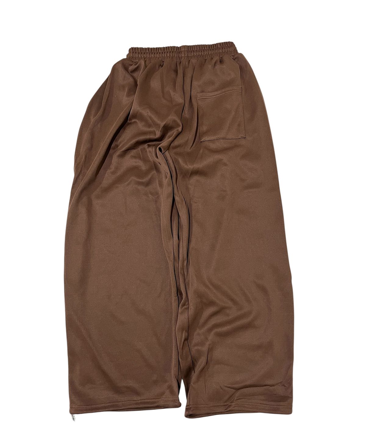스케이터락(SK8ER ROCK) S8 Block Wide Track Pants (Brown)