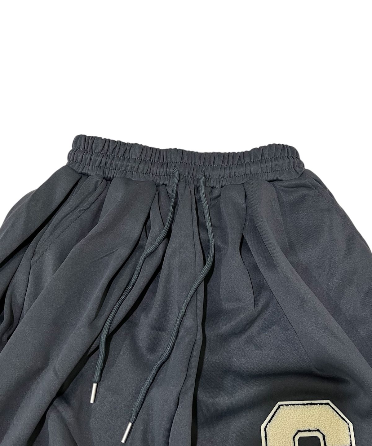 스케이터락(SK8ER ROCK) S8 Block Wide Track Pants (Dark gray)