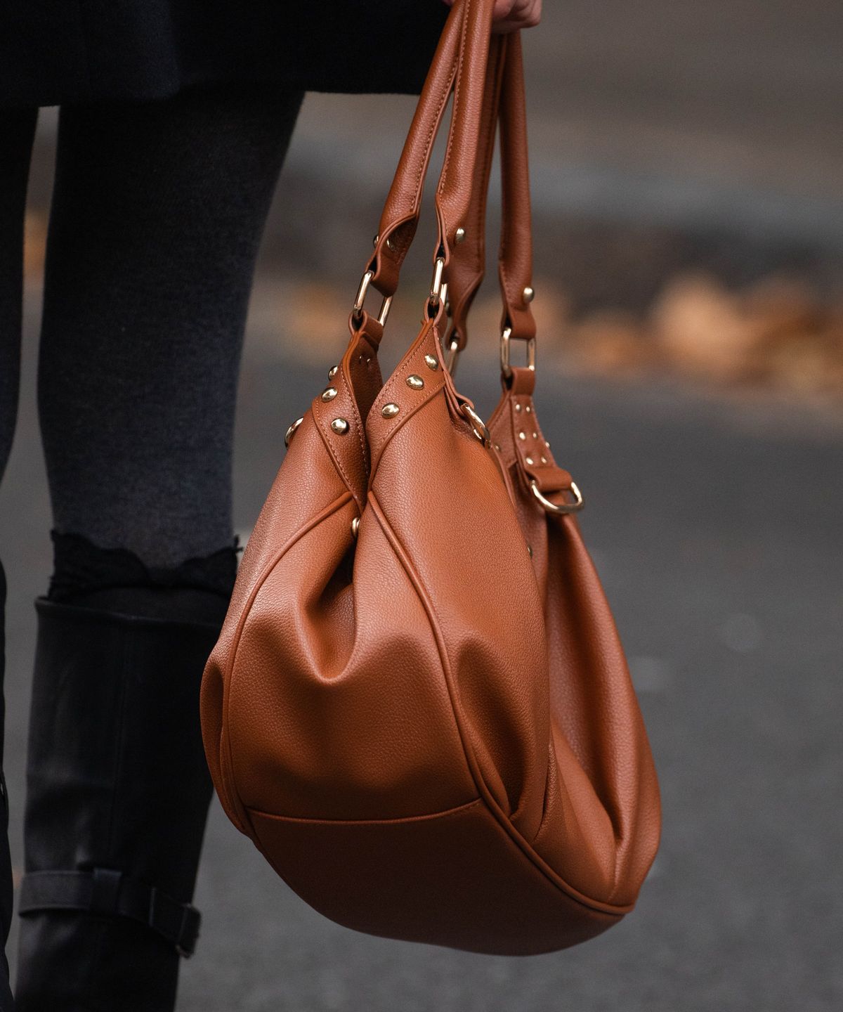 디망쉬(dimanche) Uptown Bag (brown)