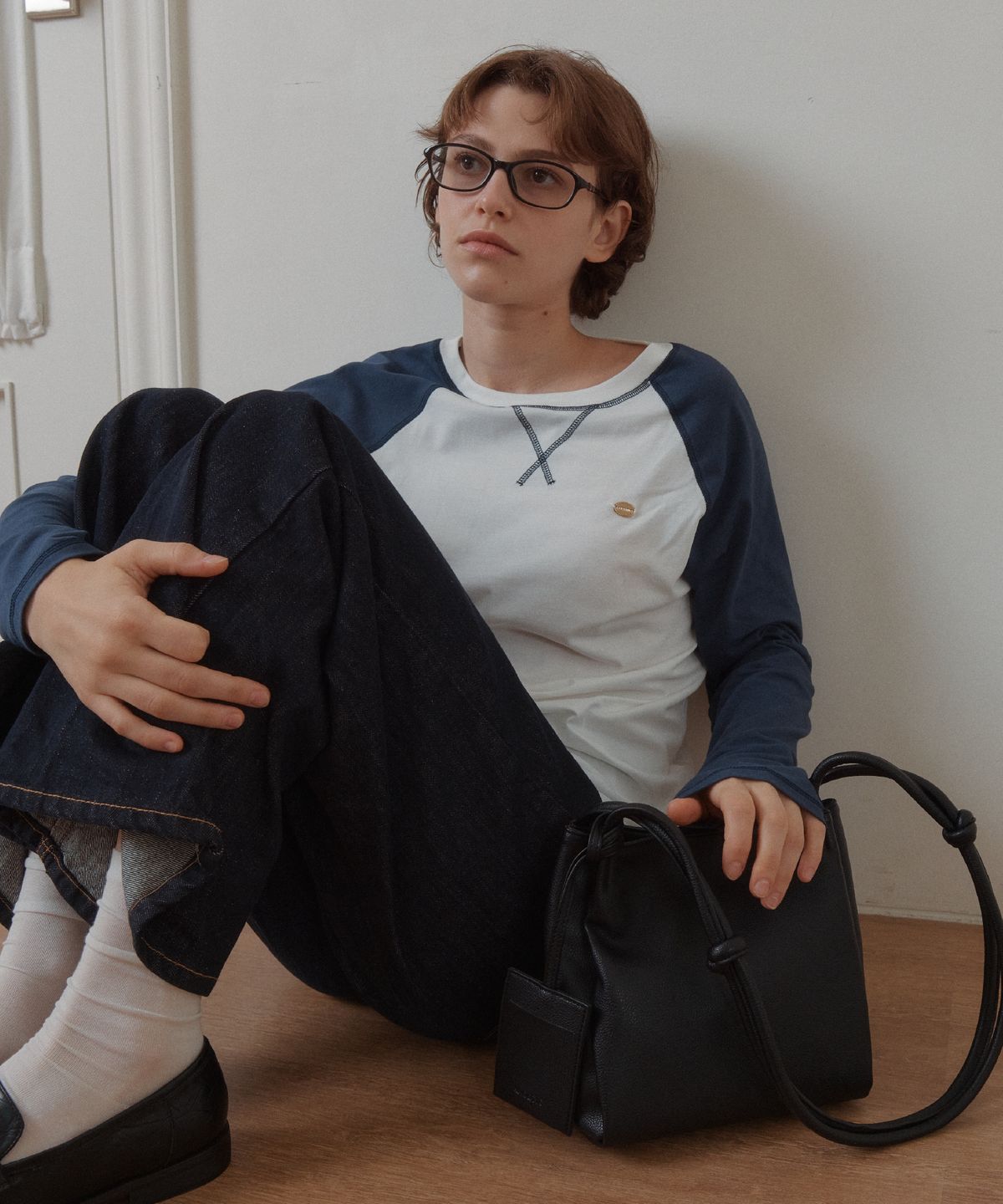 아노에틱(ANOETIC) ANC SOFT STRING SHOULDER BAG_BLACK