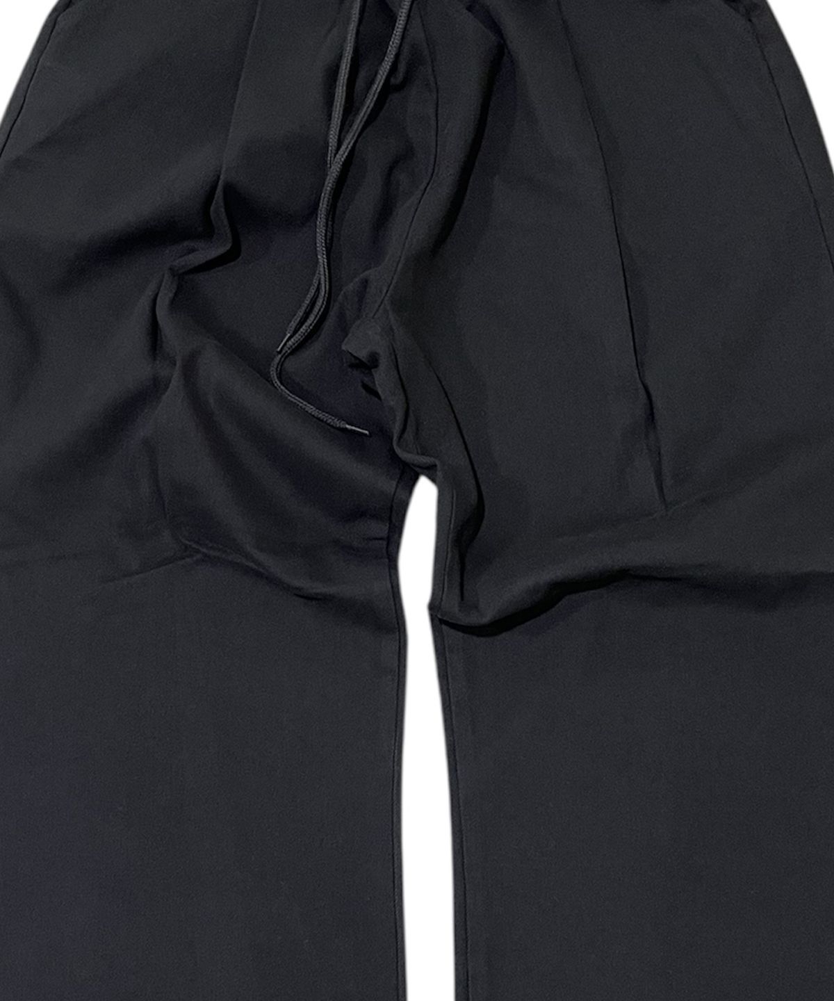 스케이터락(SK8ER ROCK) One Tuck Cotton Wide Pants (Black)