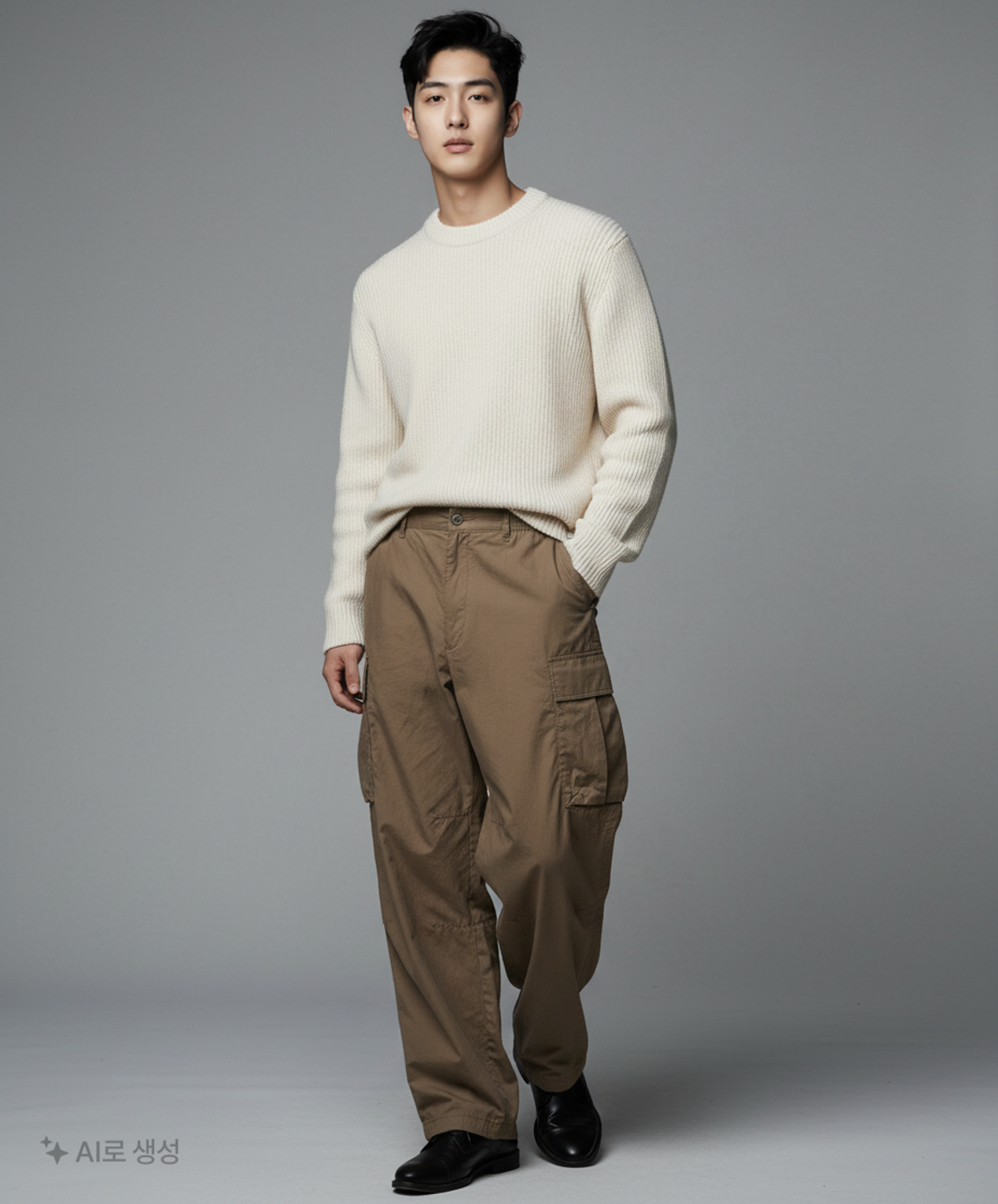 유니클로(UNIQLO) 코튼 팬츠 L