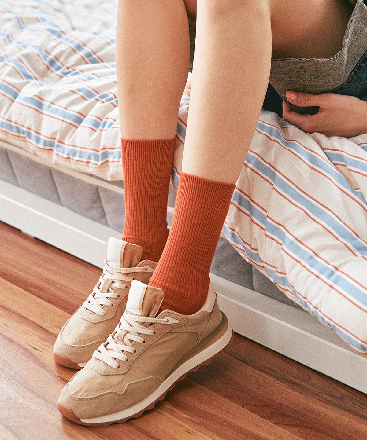 삭스타즈(SOCKSTAZ) STB001 스탠다드 컬러 립 크루 삭스 (2 Size / 24 Colors)