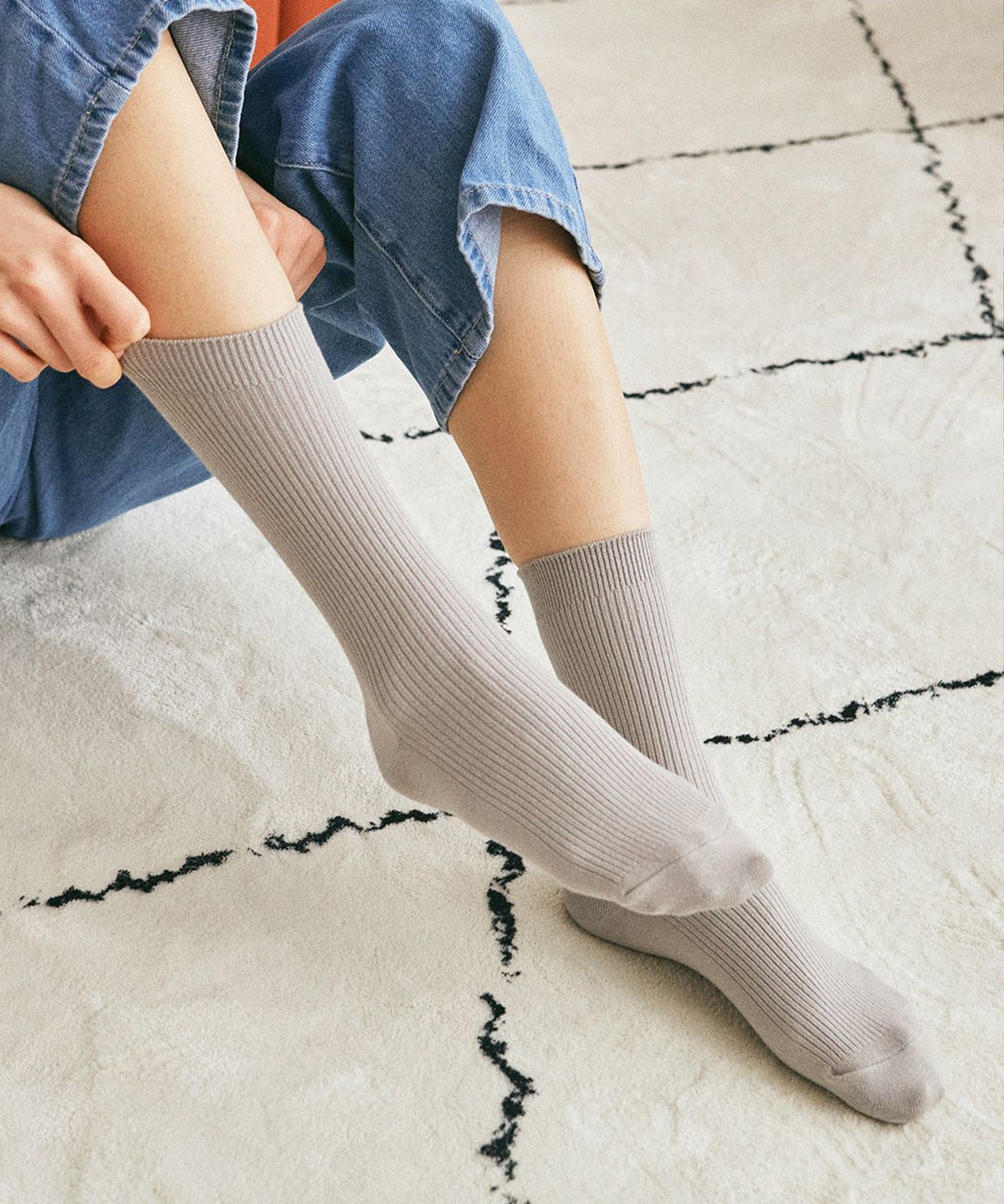 삭스타즈(SOCKSTAZ) STB001 스탠다드 컬러 립 크루 삭스 (2 Size / 24 Colors)
