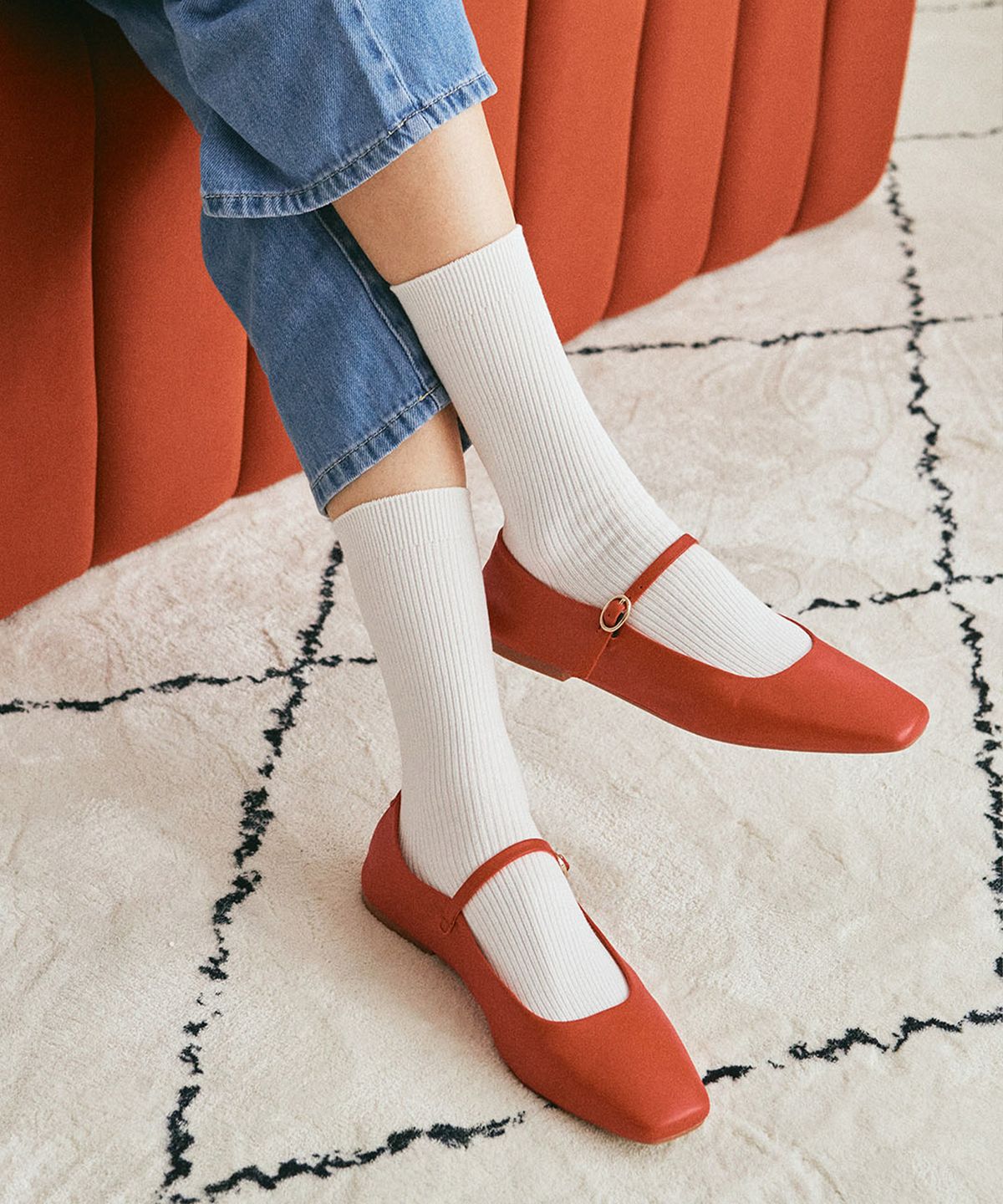 삭스타즈(SOCKSTAZ) STB001 스탠다드 컬러 립 크루 삭스 (2 Size / 24 Colors)