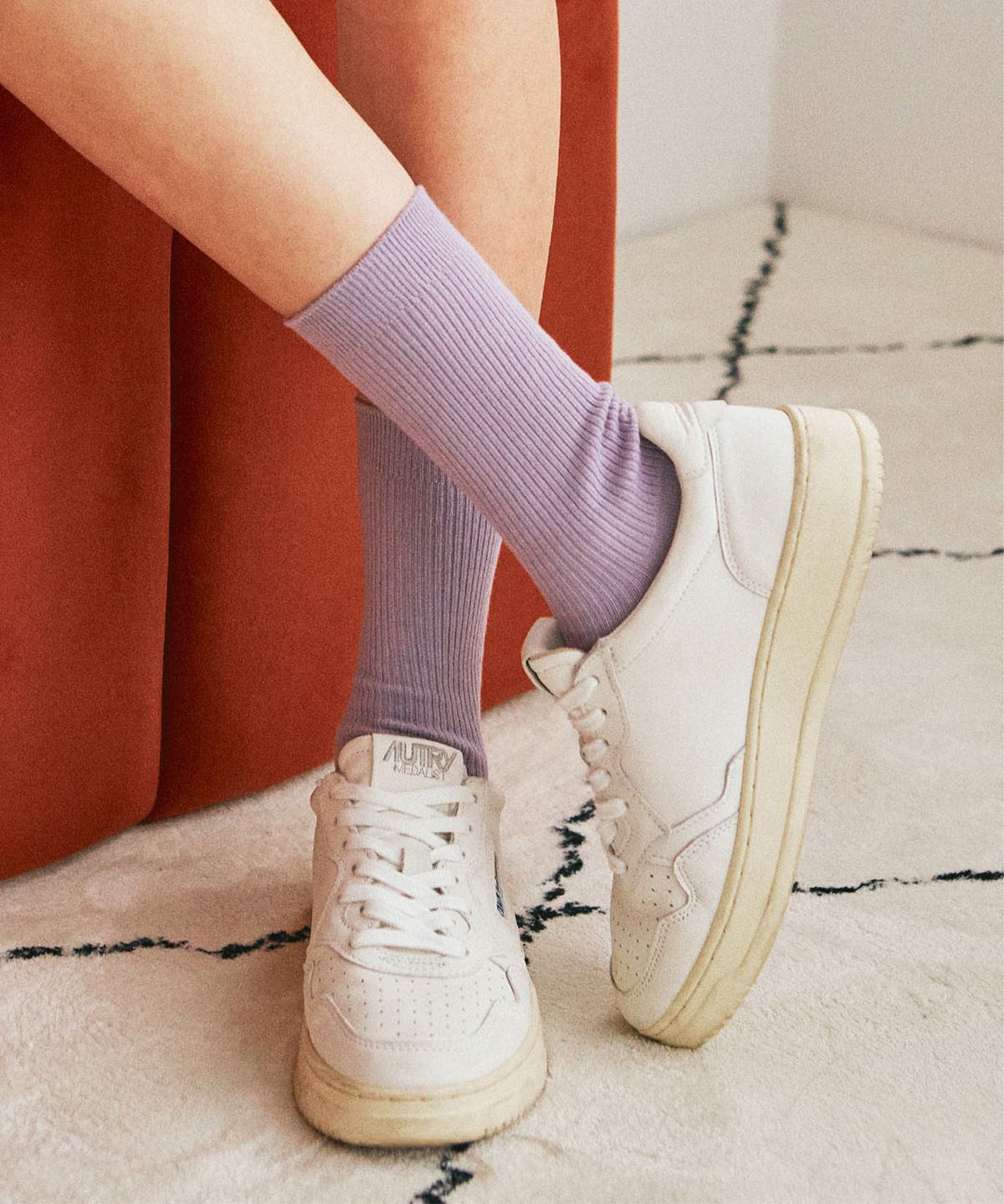 삭스타즈(SOCKSTAZ) STB001 스탠다드 컬러 립 크루 삭스 (2 Size / 24 Colors)
